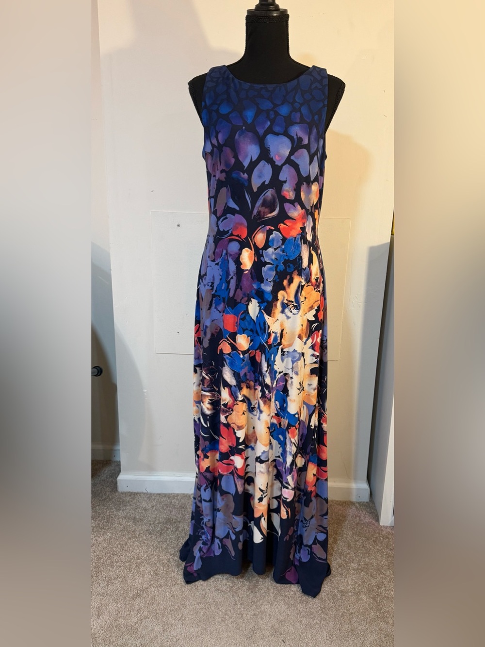 Tommy Bahama Navy Floral Print Dress